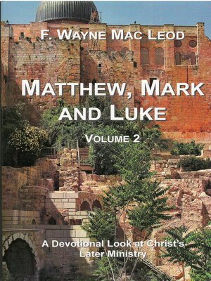 cover image of Matthew, Mark and Luke (Volume 2)